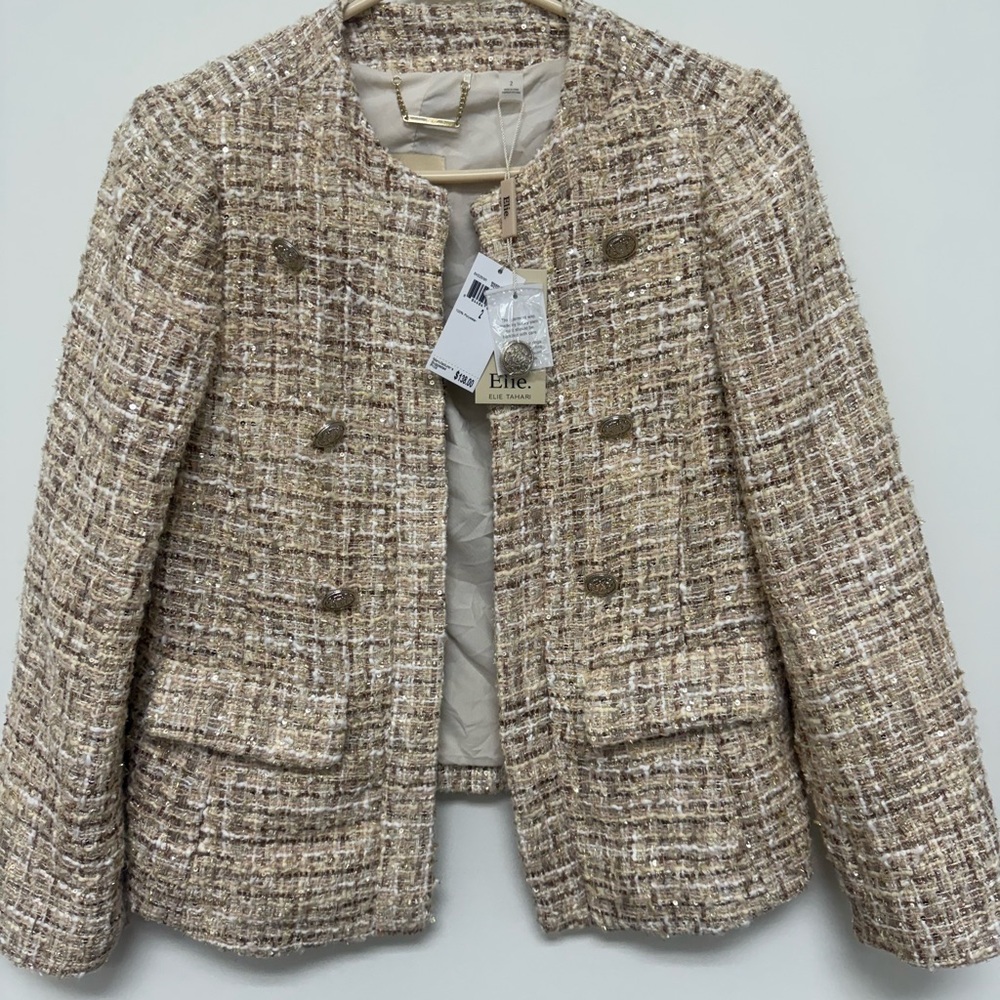 New Elie Tahari women jacket, size 2.